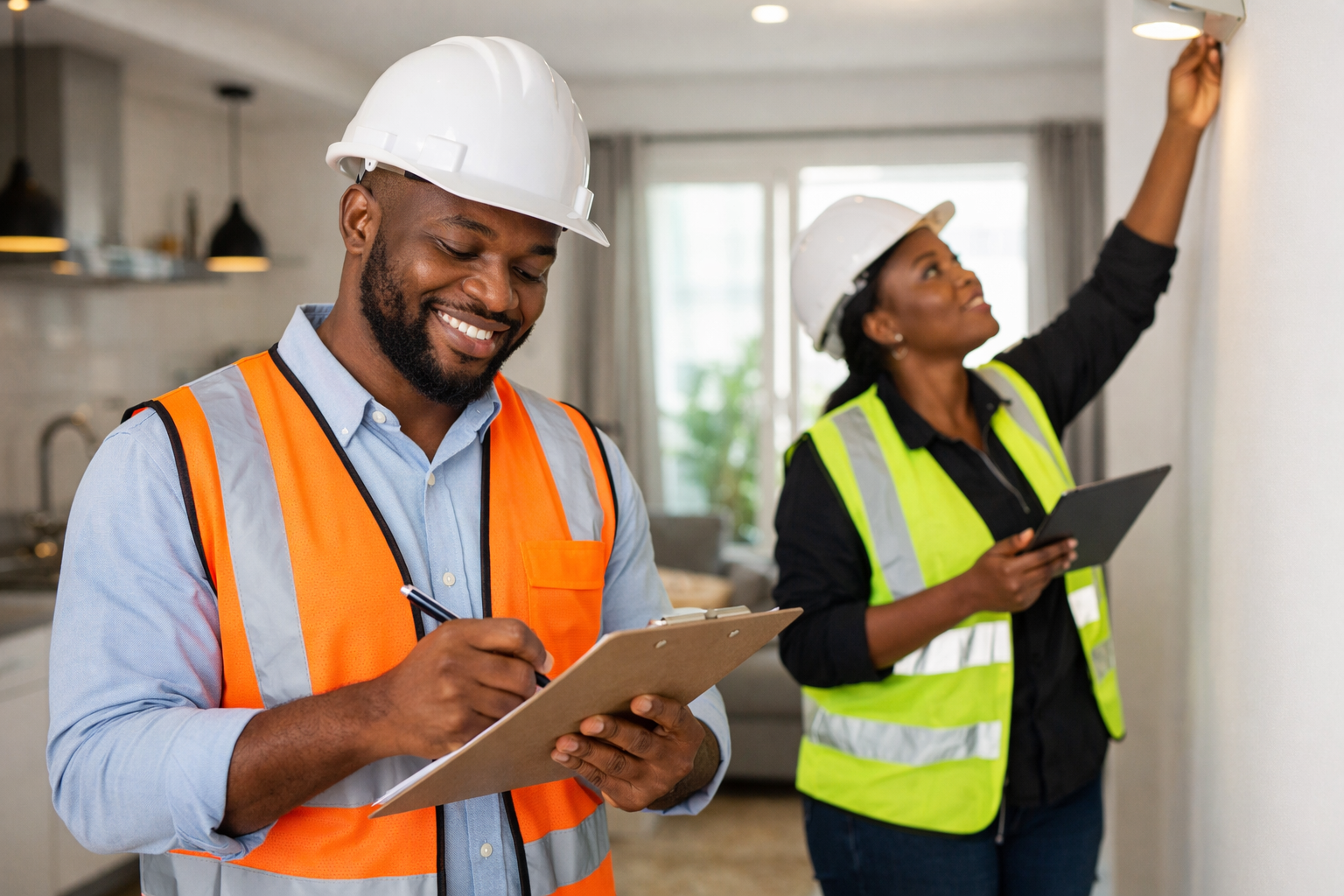 Property inspection with our quality assurance team